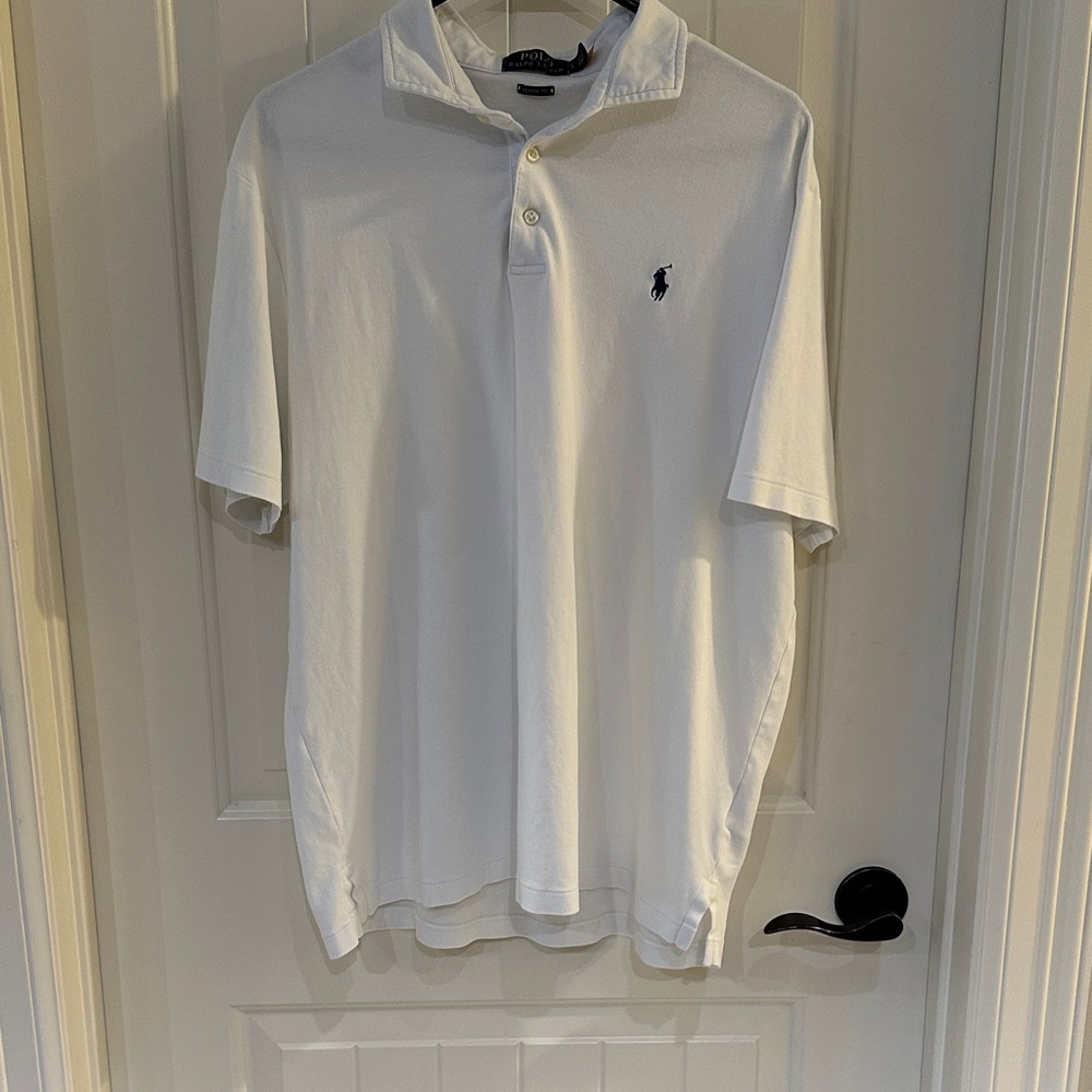 Ralph Lauren white polo